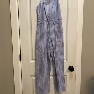 NWT Gianni Bini Girls jumpsuit chambray
